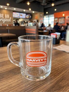 Vintage Harvey’s Glass Mug